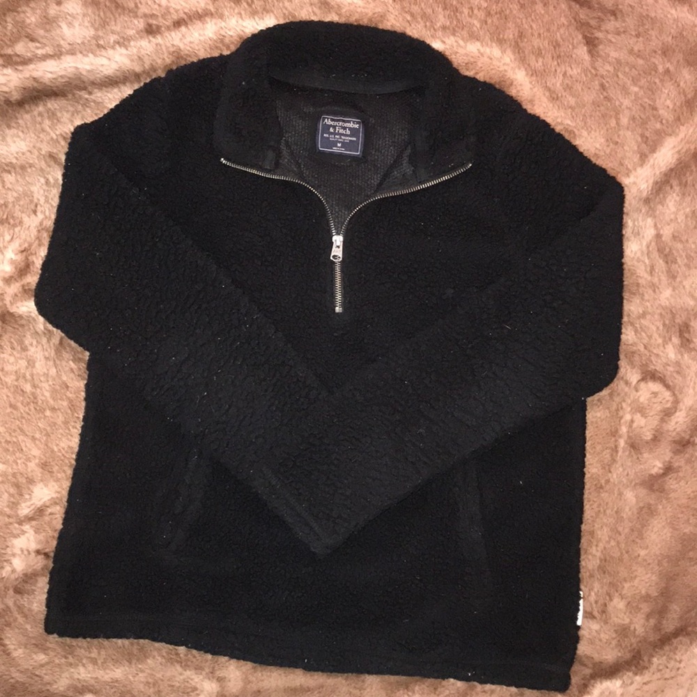 Abercrombie & Fitch Sherpa Pullover